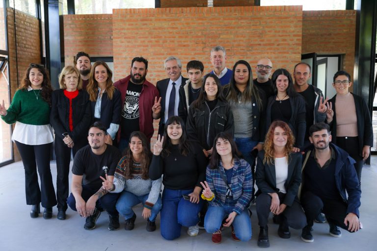 Alberto Fernández inauguró dos edificios para la UNLa