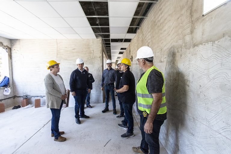 Avanzan obras en CAPS de San Francisco de Asís