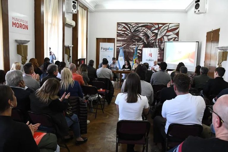 Morón organizó un encuentro con pymes para fomentar la inclusión financiera