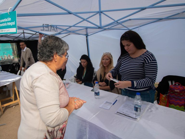 Operativo interdisciplinario en barrio Libertad