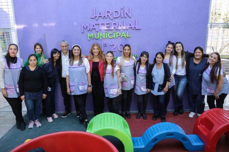 Inauguraron un nuevo Jardín Maternal Municipal en Dock Sud