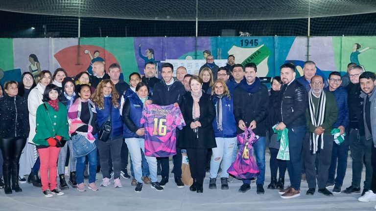 Obras en distintos clubes de Presidente Perón