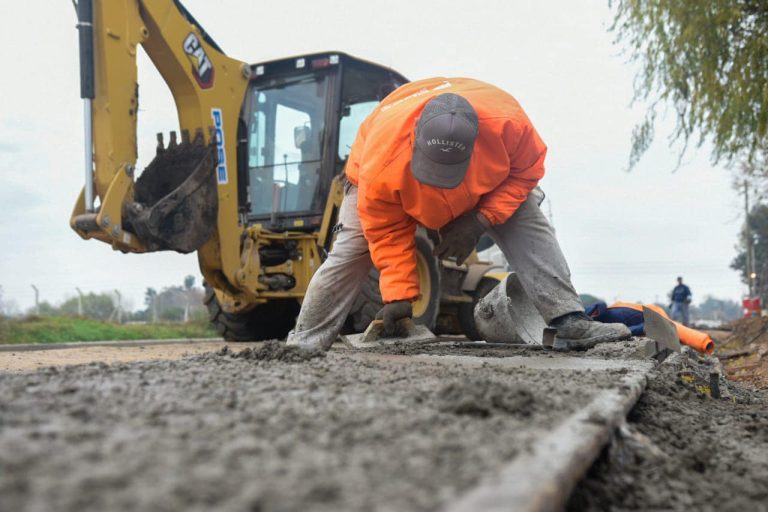 Obras integrales en barrios de Alejandro Korn