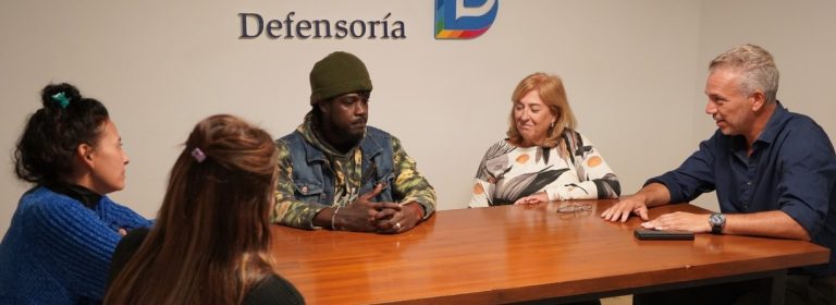 La Defensoría tramitó un DNI a un refugiado que vino de Haití