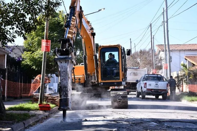 El Palomar se suma a la renovación de calles en Morón