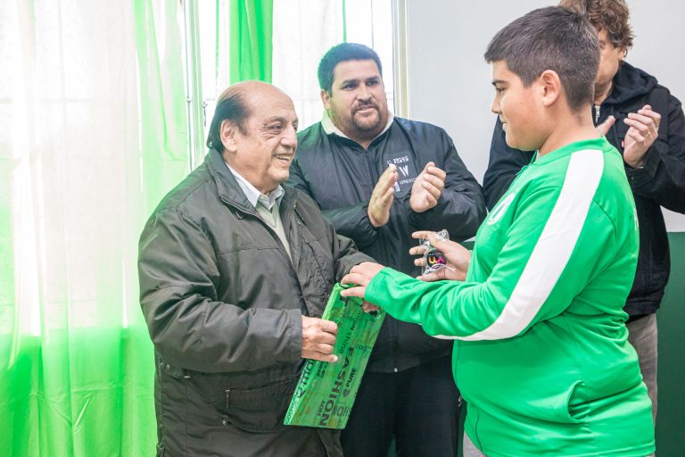 Inauguran obras en Club Infantil en Berazategui