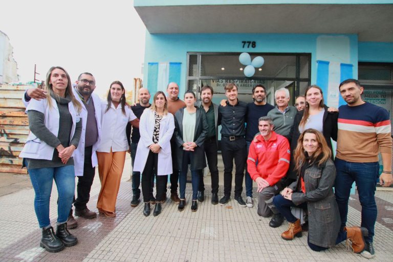 Ghi y Kreplak entregaron una ambulancia para el SAME Morón