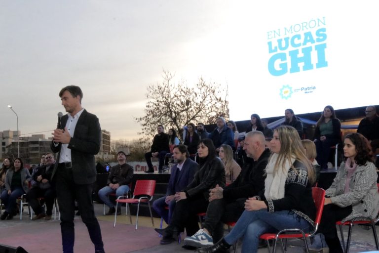Unión por la Patria Morón presentó a sus candidatos
