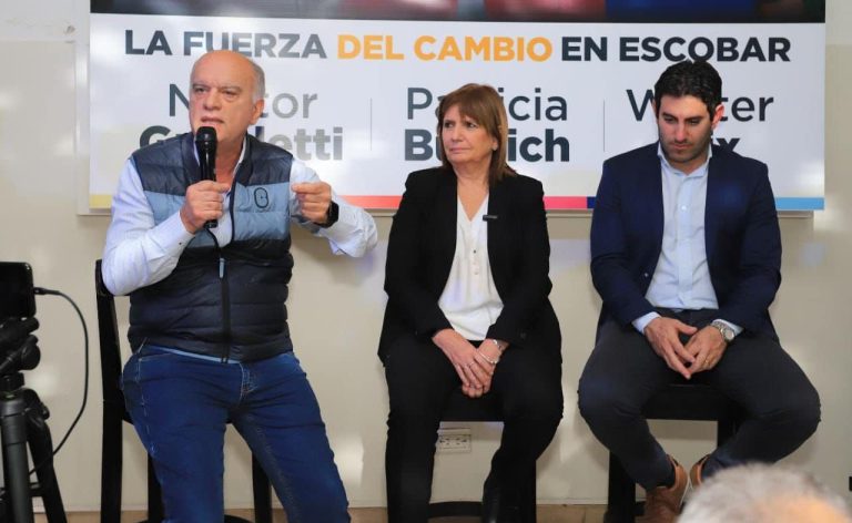 Bullrich y Grindetti apuntaron contra “narcos y corruptos” en charla con vecinos de Escobar