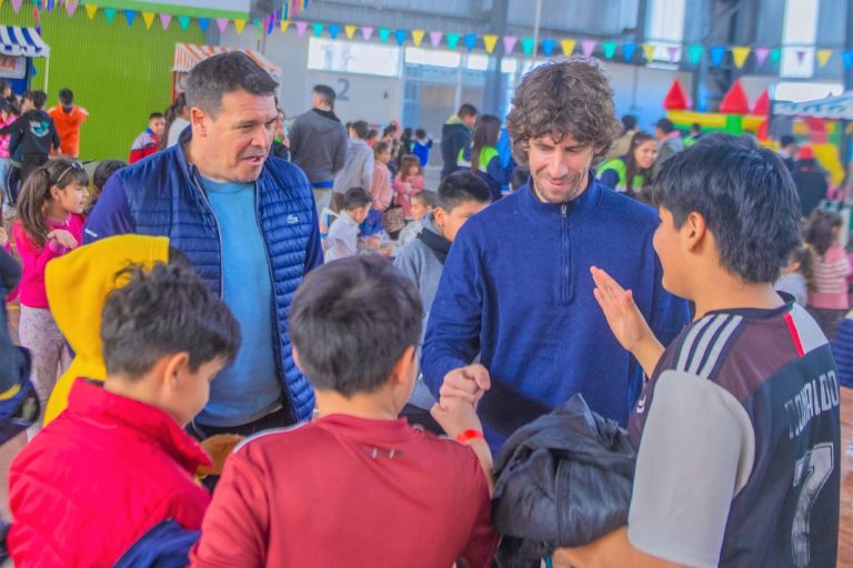 Andreotti acompañó a miles de chicos en las Colonias de Invierno