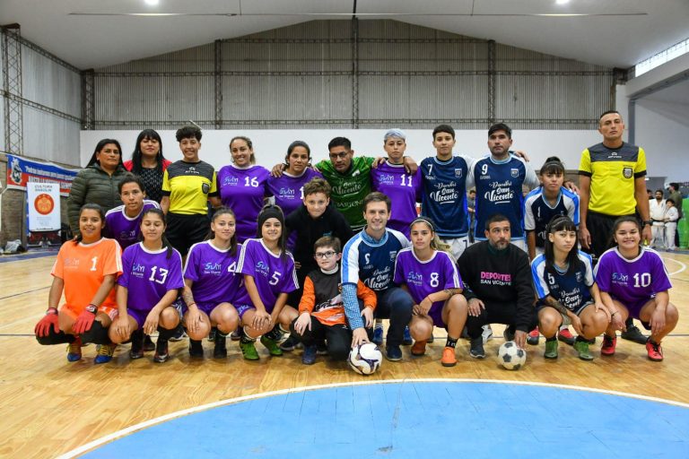 Inauguran microestadio en San Vicente