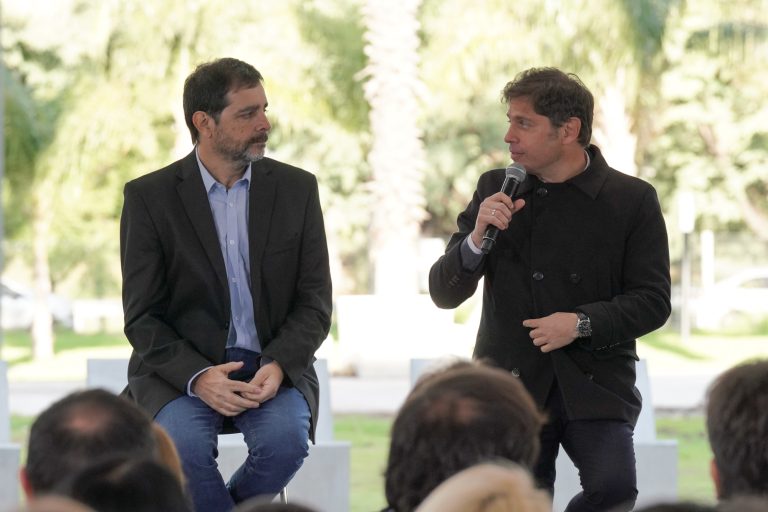 Moreira, Katopodis, Massa y Kicillof inauguraron el nuevo Parque Yrigoyen