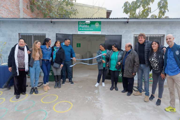 Habilitan otro ecopunto en Berazategui