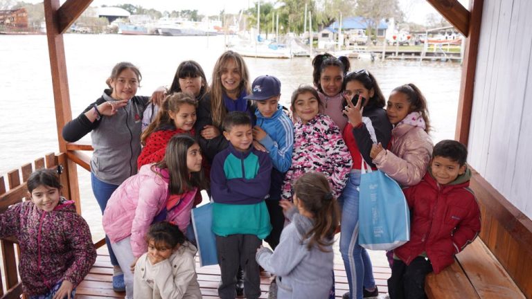 Galmarini encabezó la inauguración del Muelle Vecinal de las Infancias en Tigre