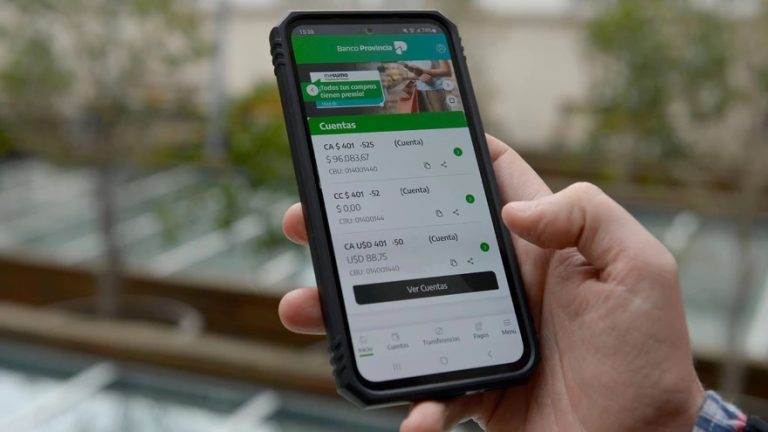 El Banco Provincia actualizó su home banking para celulares