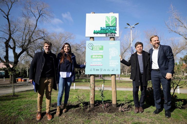 Kicillof inauguró el Jardín de Infantes N°929 de Ezeiza
