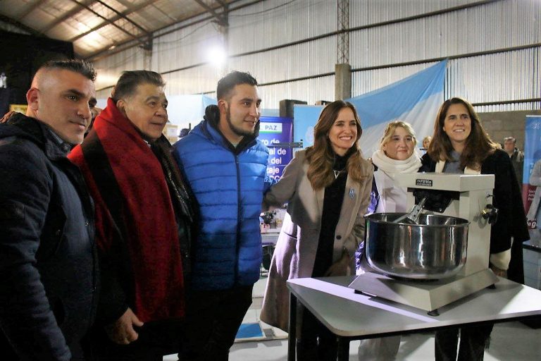 Ishii y Tolosa Paz entregaron herramientas a emprendedores