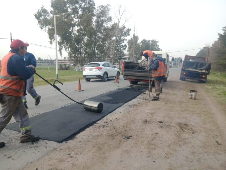 Plan de bacheo en Canning