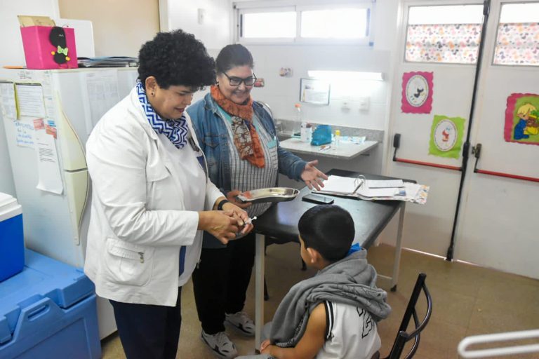 Operativo de Libretas de Anses en San Vicente