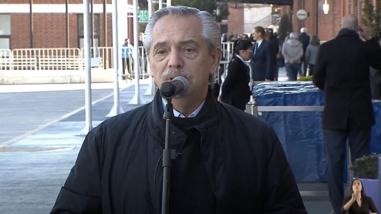 Alberto Fernández: “Siempre que se vota, Argentina se vuelve un país mejor”