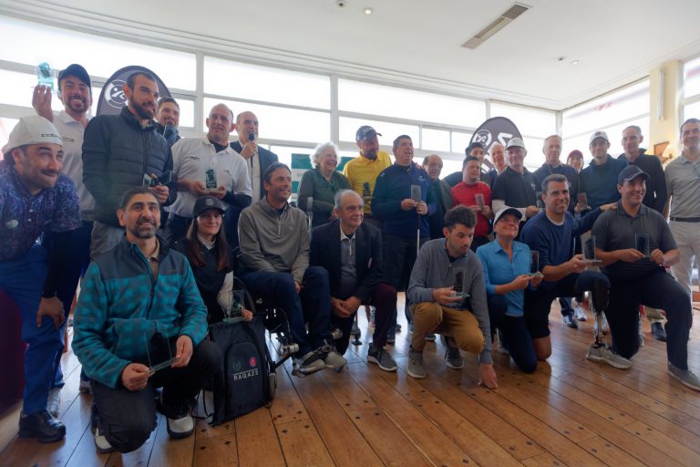 Jornada de golf adaptado en Berazategui