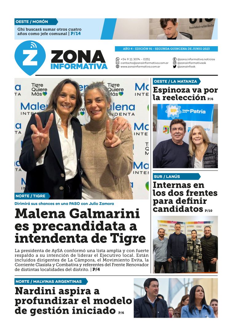 Zona Informativa 2° Quincena de Junio