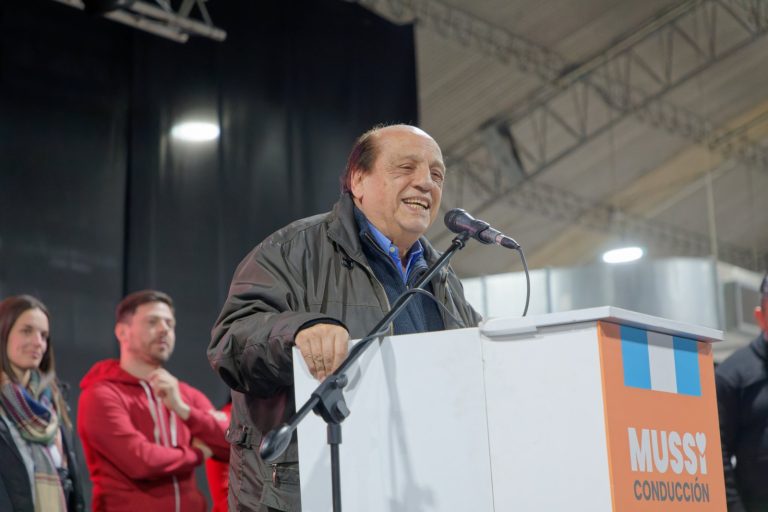 Mussi, una vez más el candidato más votado en Berazategui