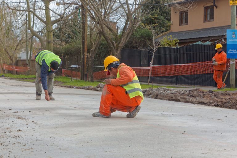 Pavimentan calles en Ranelagh