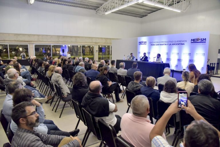 Los empresarios PyME de San Martín apoyaron la candidatura de Moreira