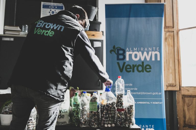 Almirante Brown recolectó 500 kilos de pilas y baterías