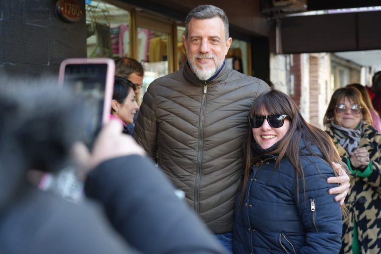 Kravetz recorrió instituciones de Lanús Oeste y Valentín Alsina