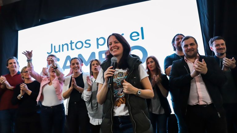 Soledad Martínez obtuvo un contundente triunfo en Vicente López