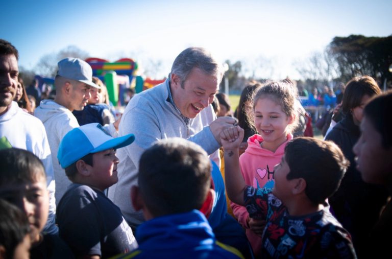 Festejos por el Día de la Niñez en Ministro Rivadavia