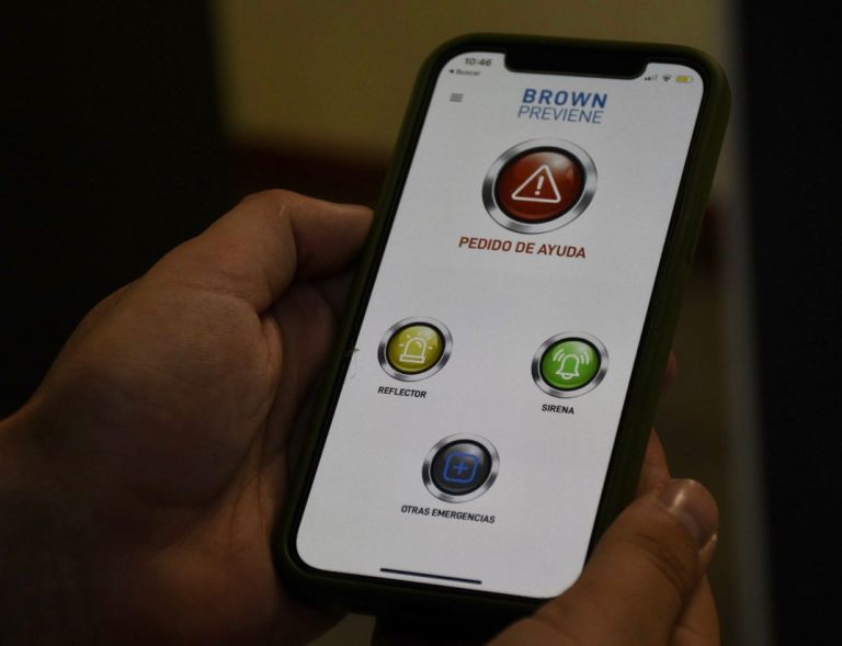 Más de 6 mil vecinos con la aplicación «Brown Previene»