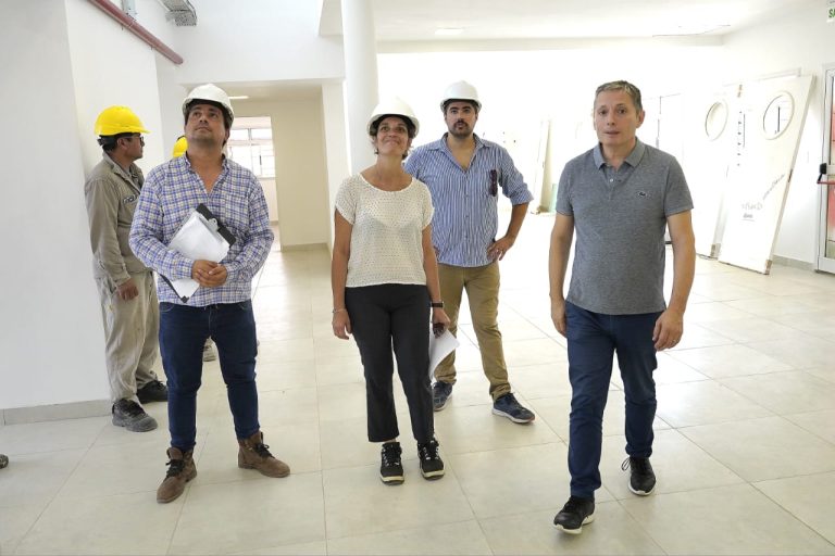 Obras en unidad sanitaria de Monte Grande Sur