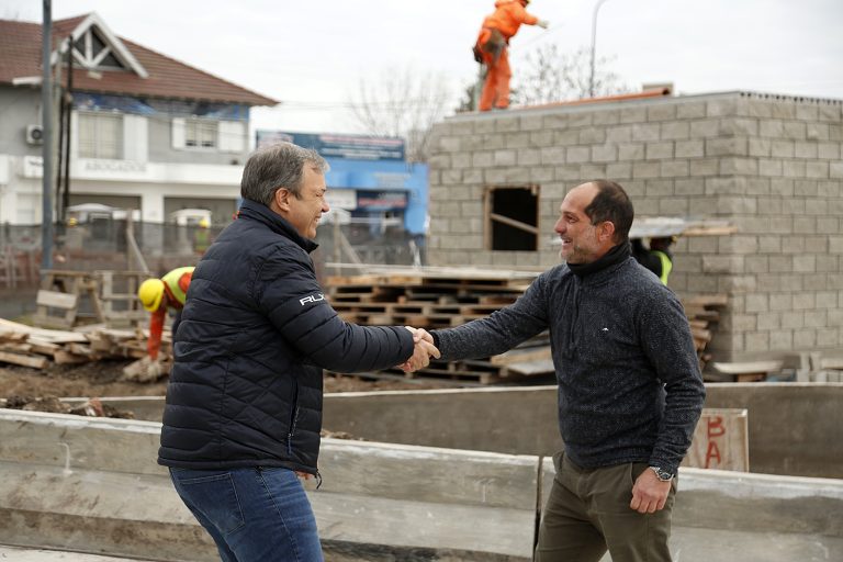 Cascallares supervisó los avances del bajo nivel de Rafael Calzada