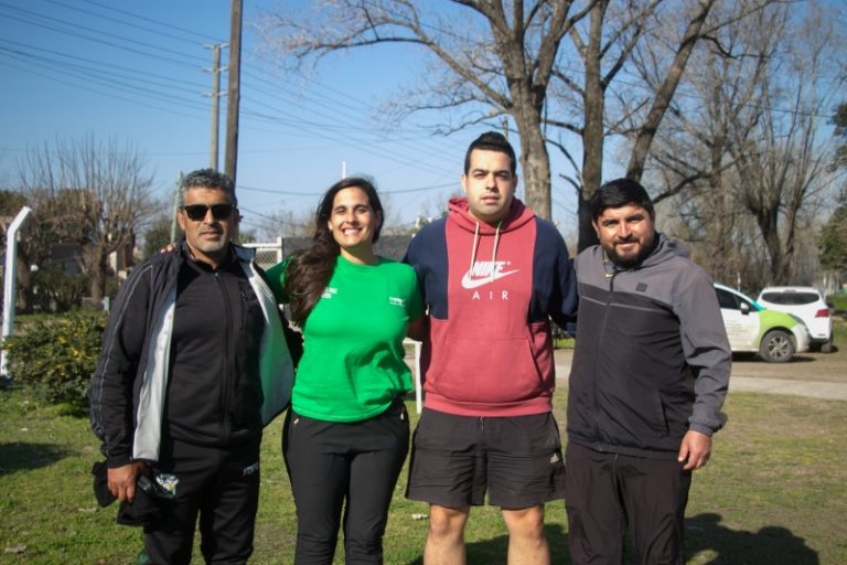Labor positiva del atletismo de Marcos Paz