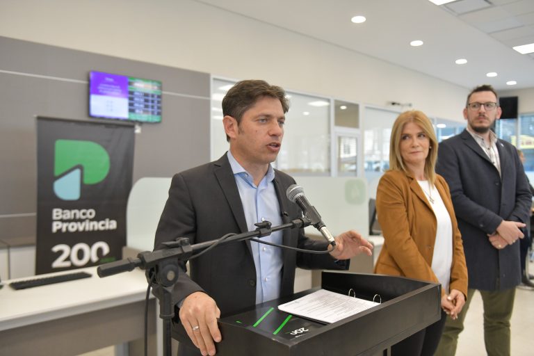 Inauguran obras en sucursal del Bapro en Pergamino y lanzan promociones de Cuenta DNI