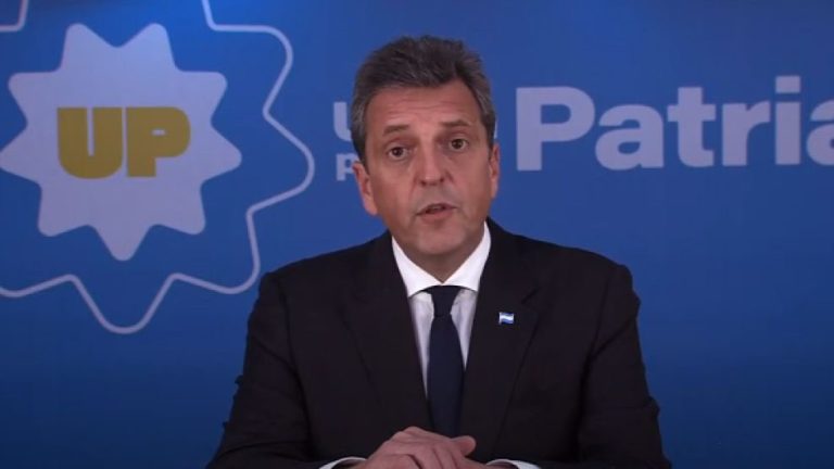 Massa se tiene fe para octubre: “Nos queda el segundo tiempo, el alargue y los penales”