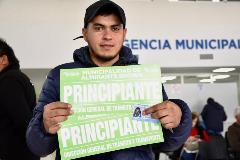 La nueva Agencia de Seguridad Vial de Almirante Brown gestiona 5 mil licencias de conducir cada mes