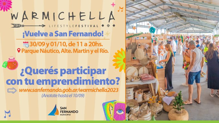 El Festival Warmichella vuelve a San Fernando a fin de mes
