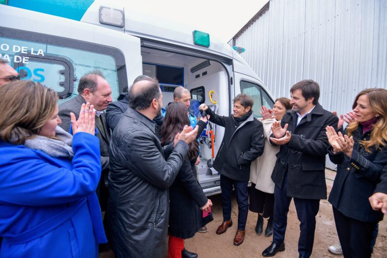 Kicillof ratificó su compromiso con “la salud, la educación y el trabajo”