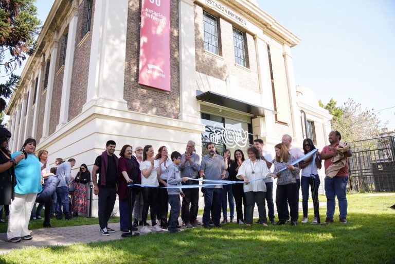 Inauguran Estación Infancia en San Martín