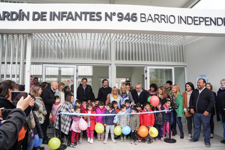 Inauguran jardín de infantes en San Martín
