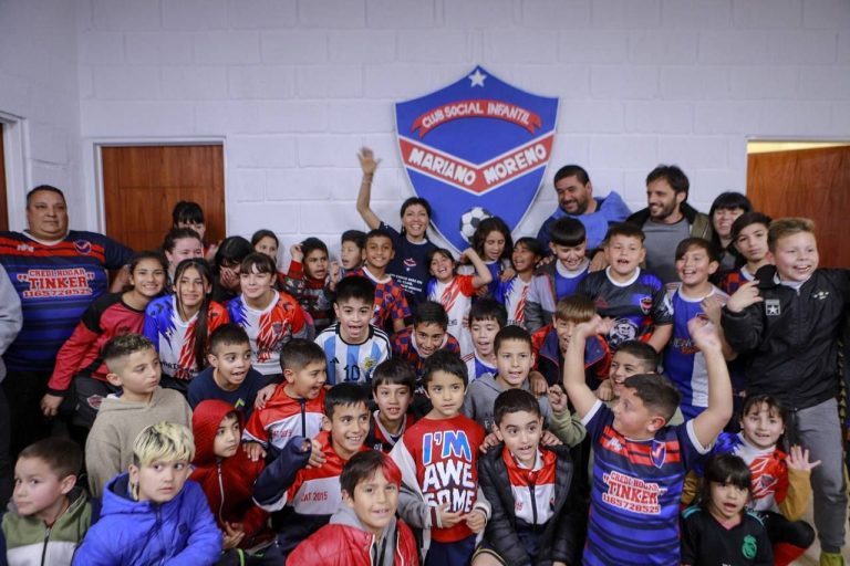Inauguran SUM del Club Mariano Moreno en Quilmes Este