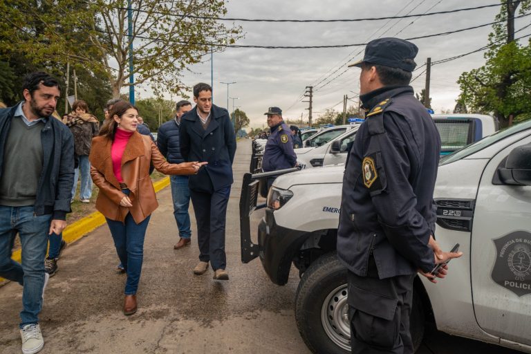 Mariel Fernández sumó 29 patrulleros nuevos para Moreno