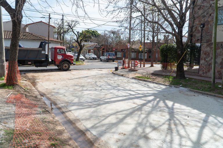 San Isidro avanza con la renovación de pavimentos