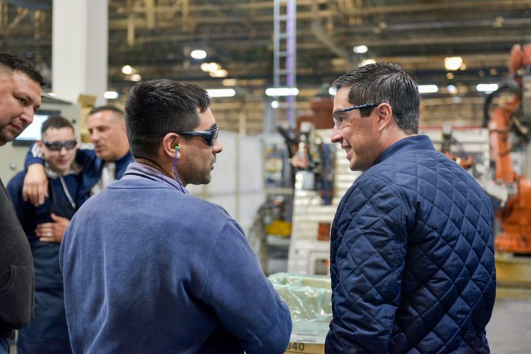 Nardini dialogó con trabajadores metalúrgicos y destacó las últimas medidas económicas de Sergio Massa