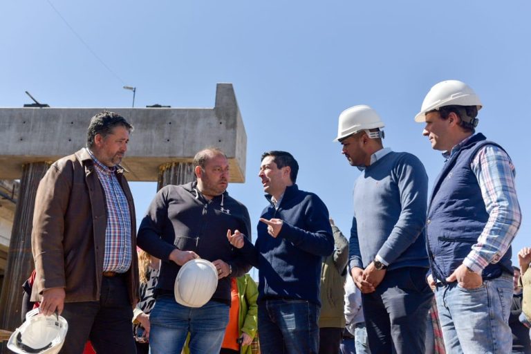Nardini recorrió distintas obras en San Miguel