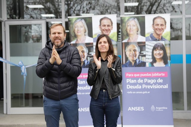 Gastón Granados y Raverta inauguraron una nueva delegación de Anses en Ezeiza